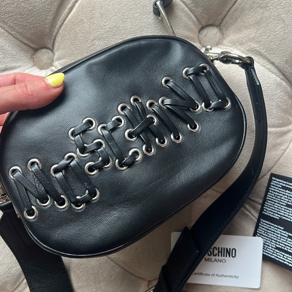 Moschino Black Crossbody Bag 🖤💅🏽♠️ - Picture 12 of 14